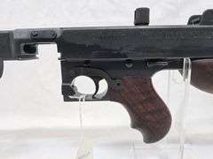 AUTO ORDANCE  45ACP  THOMPSON 1927 A-1 "CHICAGO TYPEWRITER" "TOMMY GUN"  SN# KAP3737  DRUM MAG, AND 2 STICK MAGAZINES, UNFIRED