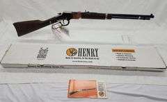 HENRY GOLDEN BOY Silver Edition  22LR  LEVER ACTION RIFLE   SN# SB01137