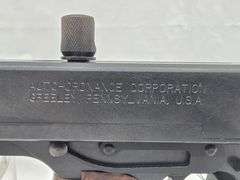 AUTO ORDANCE  45ACP  THOMPSON 1927 A-1 "CHICAGO TYPEWRITER" "TOMMY GUN"  SN# KAP3737  DRUM MAG, AND 2 STICK MAGAZINES, UNFIRED