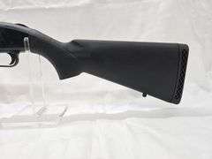 Mossberg  12 Gauge Pump  Model 590  V1560406  Synthetic Stock, Parkerized Finish, 18.5" Barrel, 7-Shot