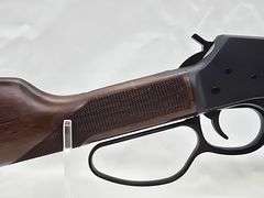 Henry  45 Colt Lever Action  Big Boy Steel, 20" Barrel Large Loop Lever  BBS04279GCL  Box & Paper
