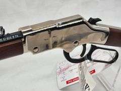 HENRY GOLDEN BOY Silver Edition  22LR  LEVER ACTION RIFLE   SN# SB01137