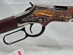 Make: Henry  Caliber: 22LR  Model: Golden Boy American Farmer  S/N: AFT16224  Octagon Barrel