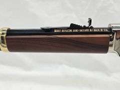 Make: Henry  Caliber: 22LR  Model: Golden Boy American Farmer  S/N: AFT16224  Octagon Barrel