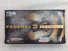 200 ROUNDS FEDERAL 270 WIN 130 GRAIN
