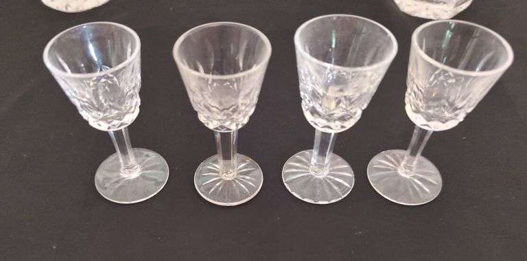 Collection of Assorted Cut Crystal Glassware image