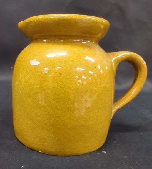 Waco, KY Handmade Pottery Pitcher 4" Plum image
