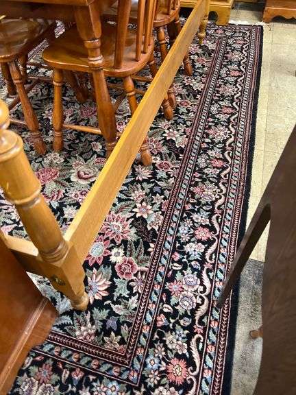 6'x9.5' handmade Chinese Sino-Persian oriental rug image