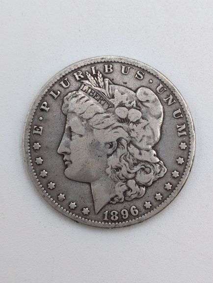 1896-O Morgan Silver Dollar image