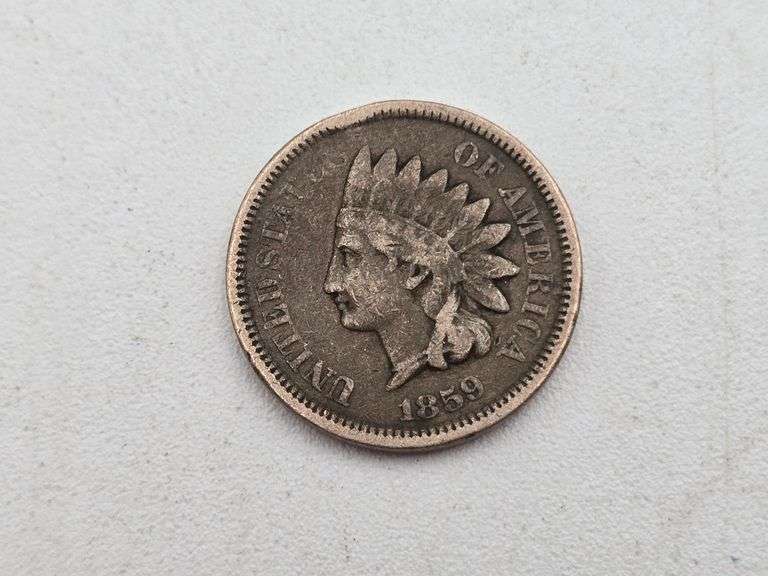 1859 Indian Head Cent image