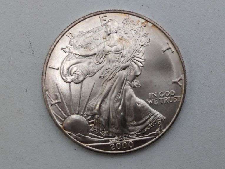 2000 One Ounce American Silver Eagle image