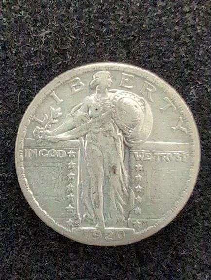 1920-S STANDING LIBERTY QUARTER image
