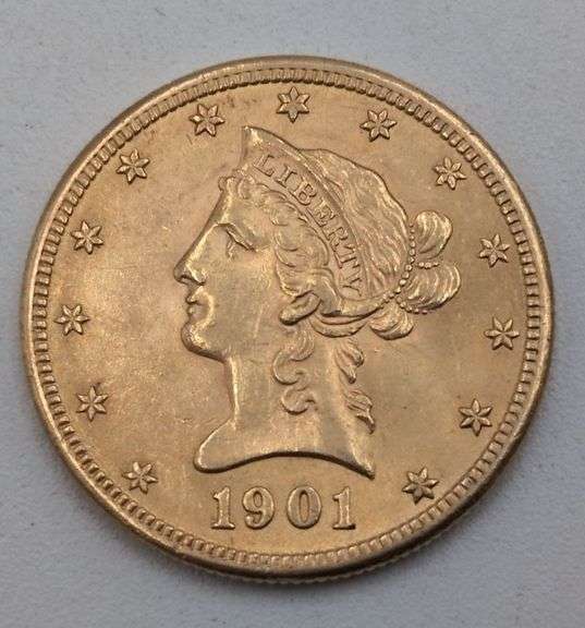 1901 Liberty $10.00 Gold Piece image