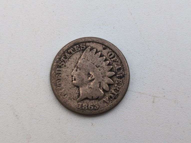 1863 Indian Head Cent image