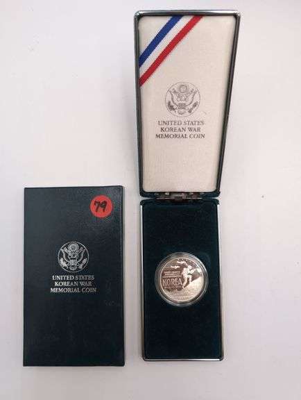1991 United States Korean War Memorial Silver Dollar image