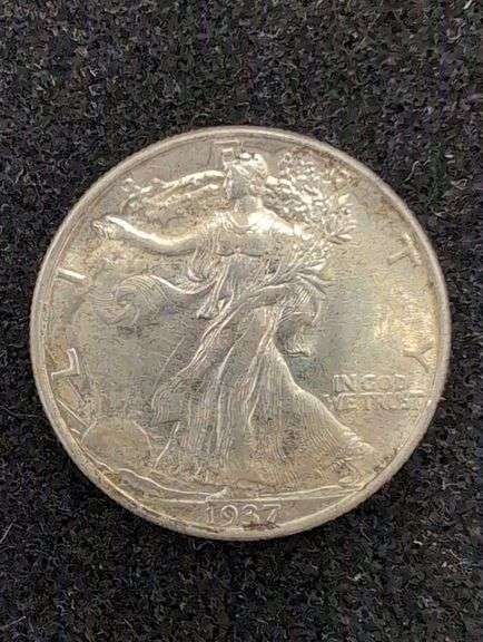 1937 WALKING LIBERTY HALF DOLLAR image