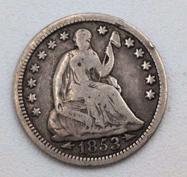 1853 Seated Half-Dime image