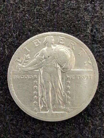 1919 STANDING LIBERTY QUARTER image