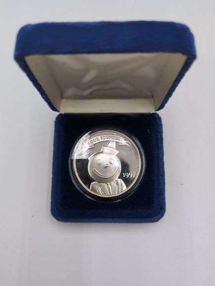 1997 One Ounce .999 fine silver "Jack in the Box" round image