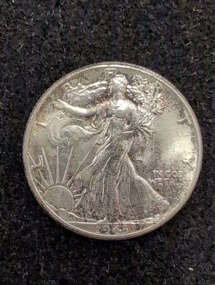 1943 WALKING LIBERTY HALF DOLLAR image