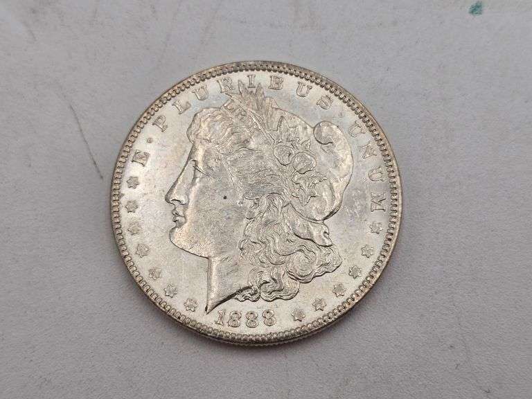 1888 Morgan Silver Dollar image