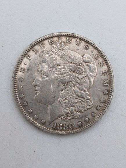 1880-O Morgan Silver Dollar image