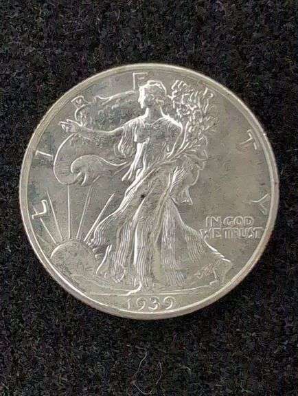 1939-D WALKING LIBERTY HALF DOLLAR image