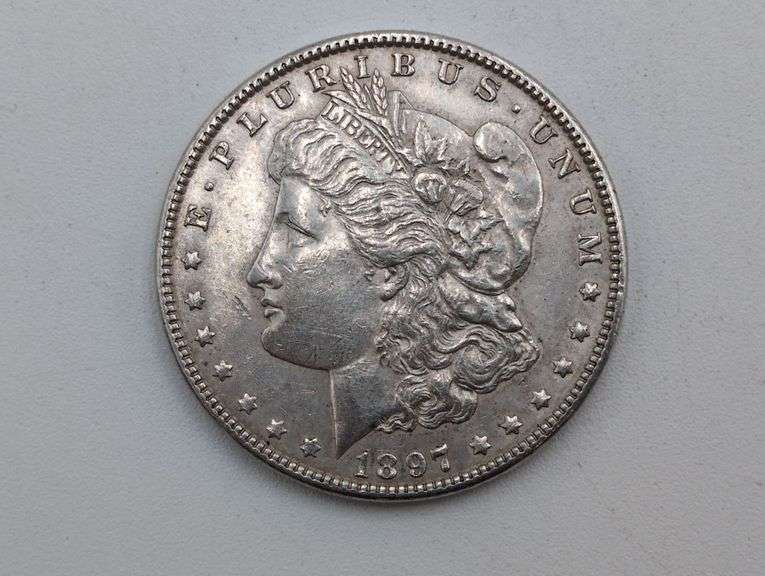 1897 Morgan Silver Dollar image