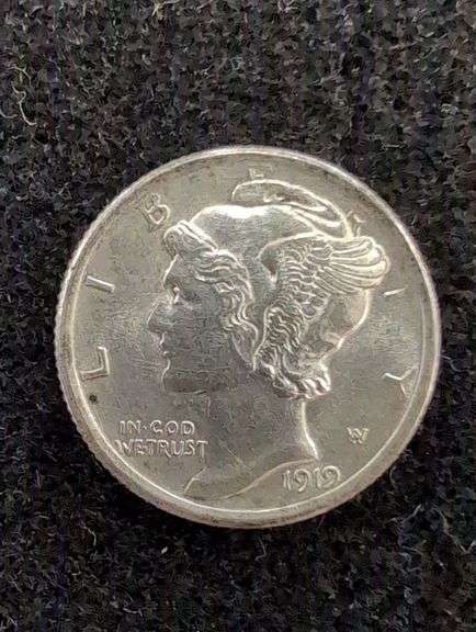 1919 MERCURY DIME image