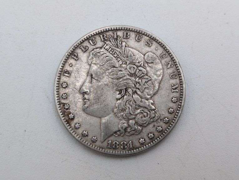 1881 Morgan Silver Dollar image