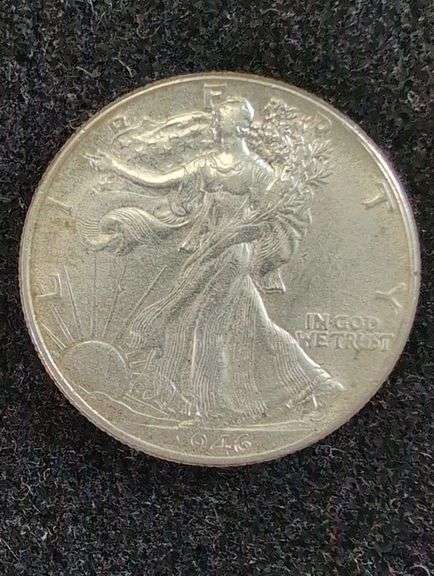 1946 WALKING LIBERTY HALF DOLLAR image