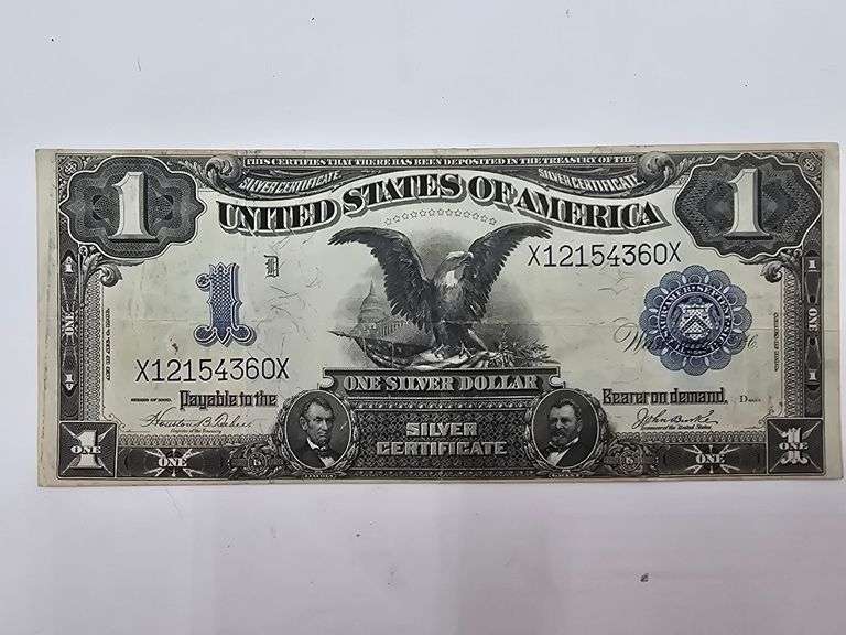 Series of 1899 $1.00 "Black Eagle" Silver Certificate image