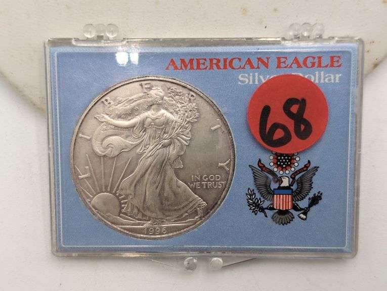 1996 one ounce American Silver Eagle image