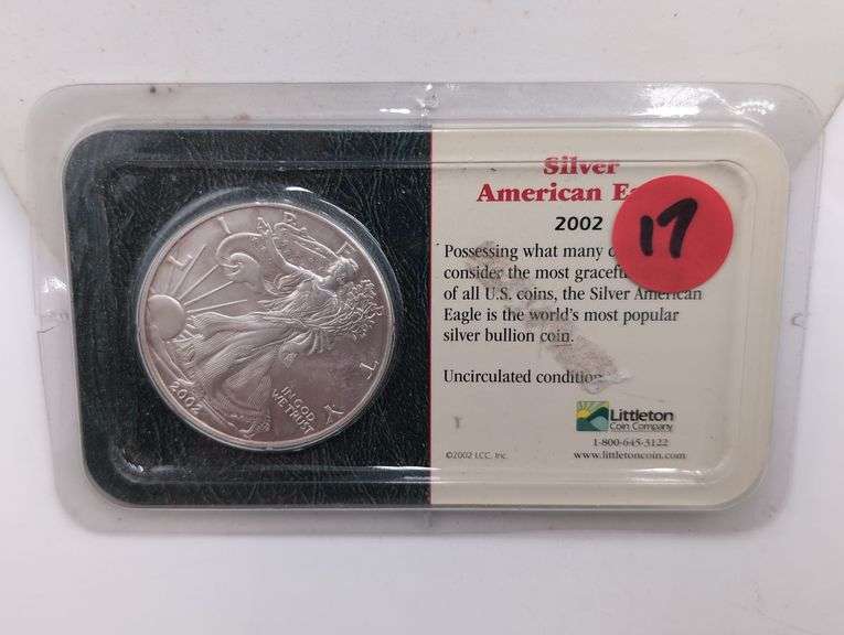 2002 One Ounce American Silver Eagle image