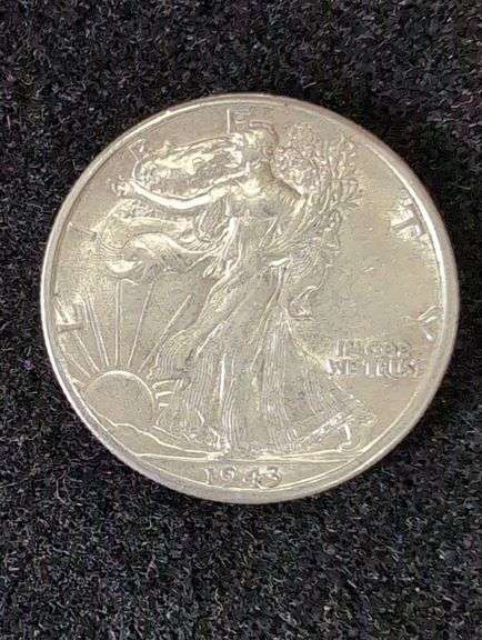 1943-D WALKING LIBERTY HALF DOLLAR image