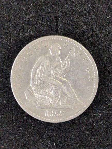 1857-O SEATED HALF DOLLAR image