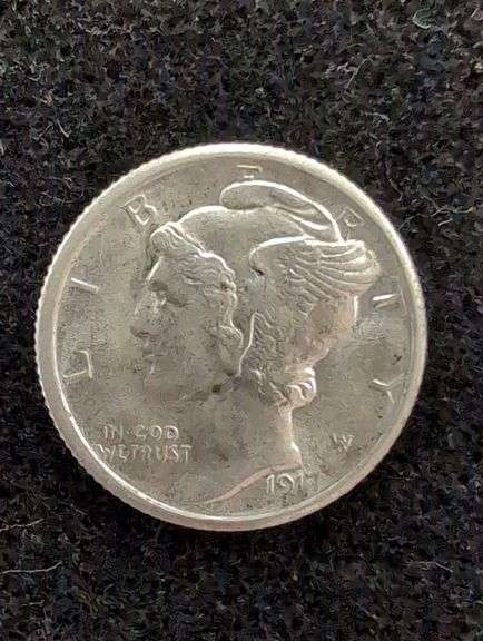 1917 MERCURY DIME image