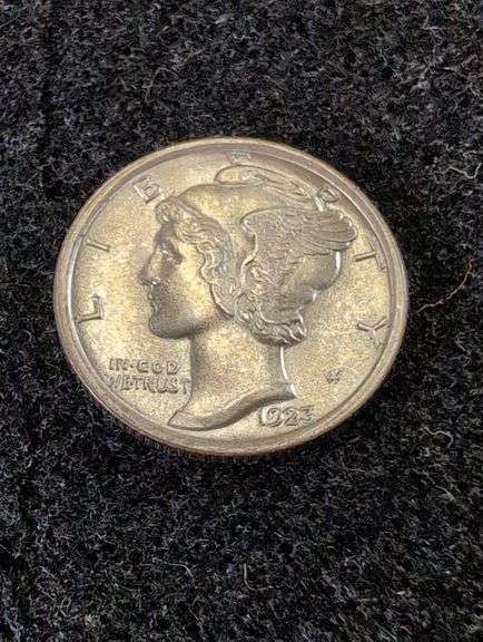 1923 MERCURY DIME image