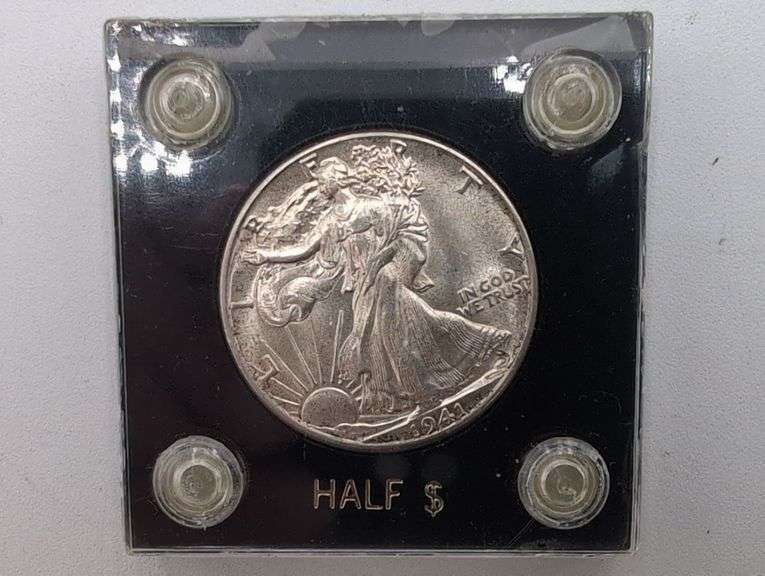 1941 Walking Liberty Half Dollar image