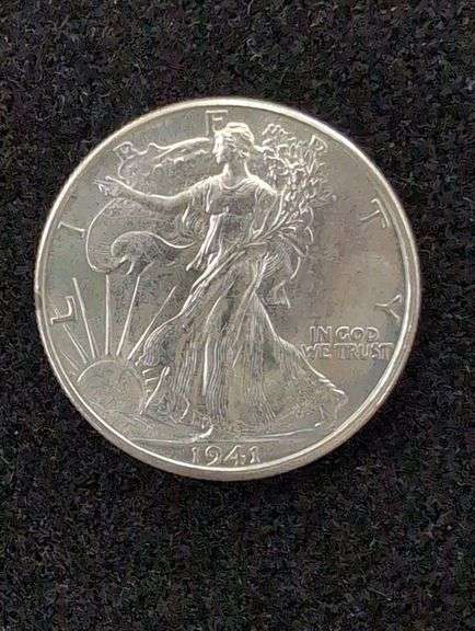 1941-D WALKING LIBERTY HALF DOLLAR image