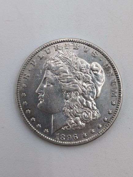 1896-O Morgan Silver Dollar image