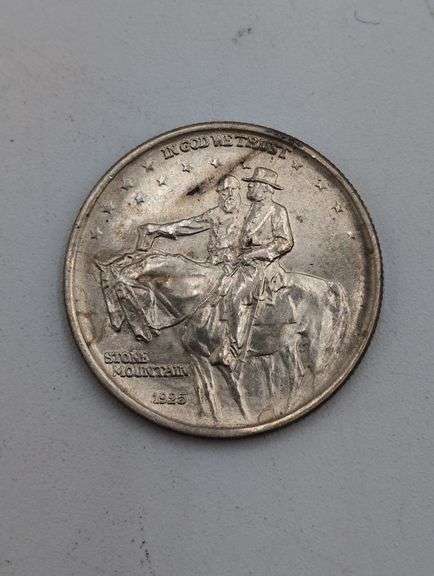 1925 Stone Mountain Commeretive Half Dollar image