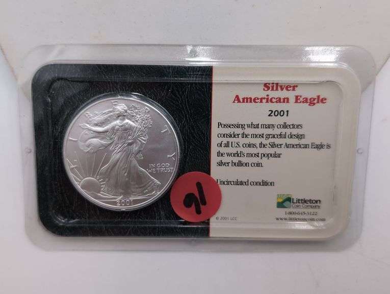 2001 One Ounce American Silver Eagle image