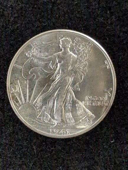 1941 WALKING LIBERTY HALF DOLLAR image