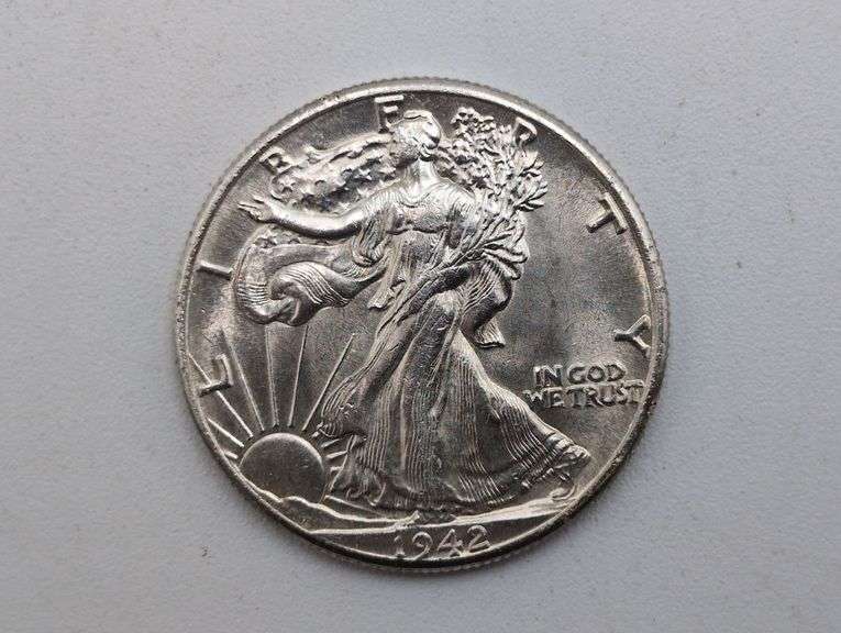 1942 Walking Liberty Half Dollar image