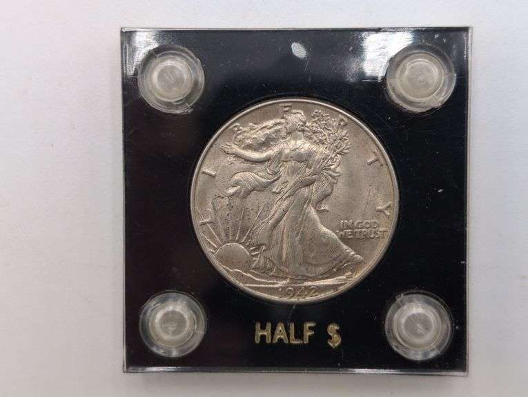 1942 Walking Liberty Half Dollar image