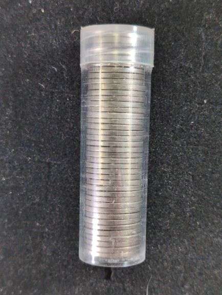 ROLL 1955-D UNCIRCULATED JEFFERSON NICKEL ROLLS image