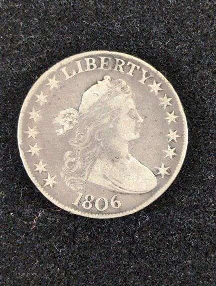 1806 BUST HALF DOLLAR image