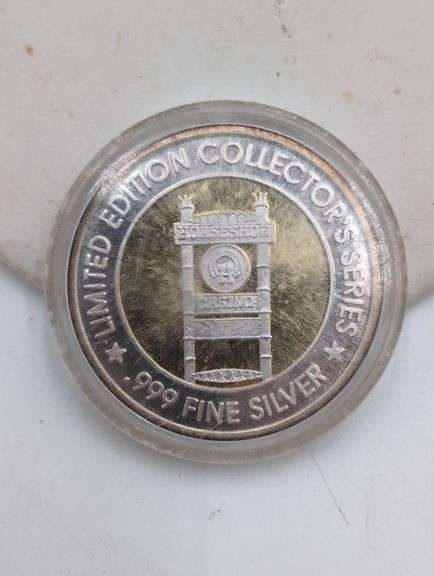 Horseshoe Casino Limited Edition .999 Fine Silver Round image