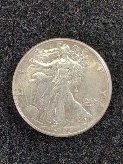 1944 WALKING LIBERTY HALF DOLLAR image